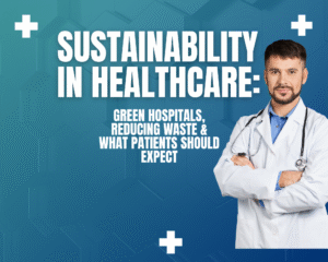 “Sustainability in Healthcare: Green Hospitals, Reducing Waste & What Patients Should Expect”